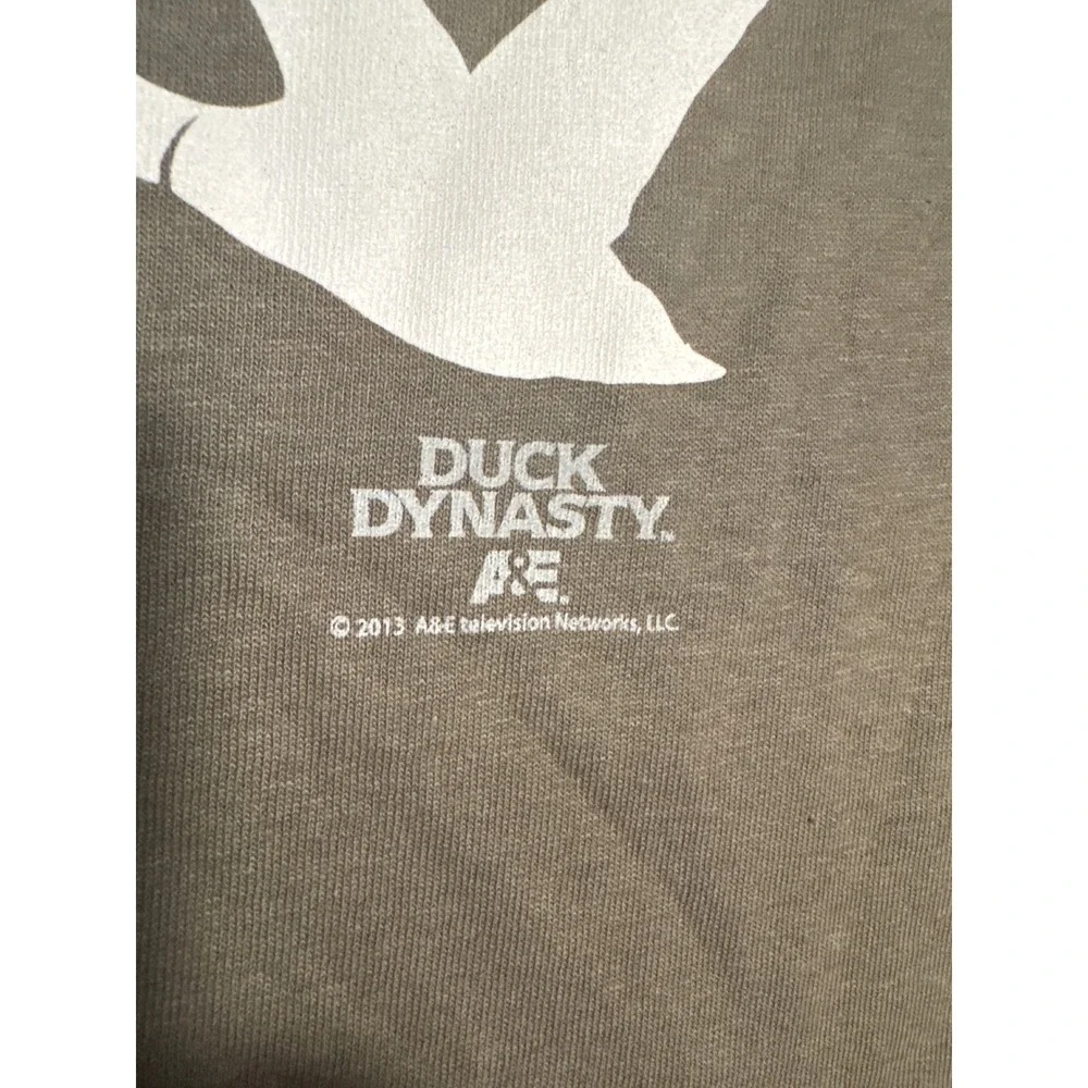 Duck Dynasty‎ 2016 Hap-Pay Graphic Print Crew Neck Short Sleeve T-Shirt L